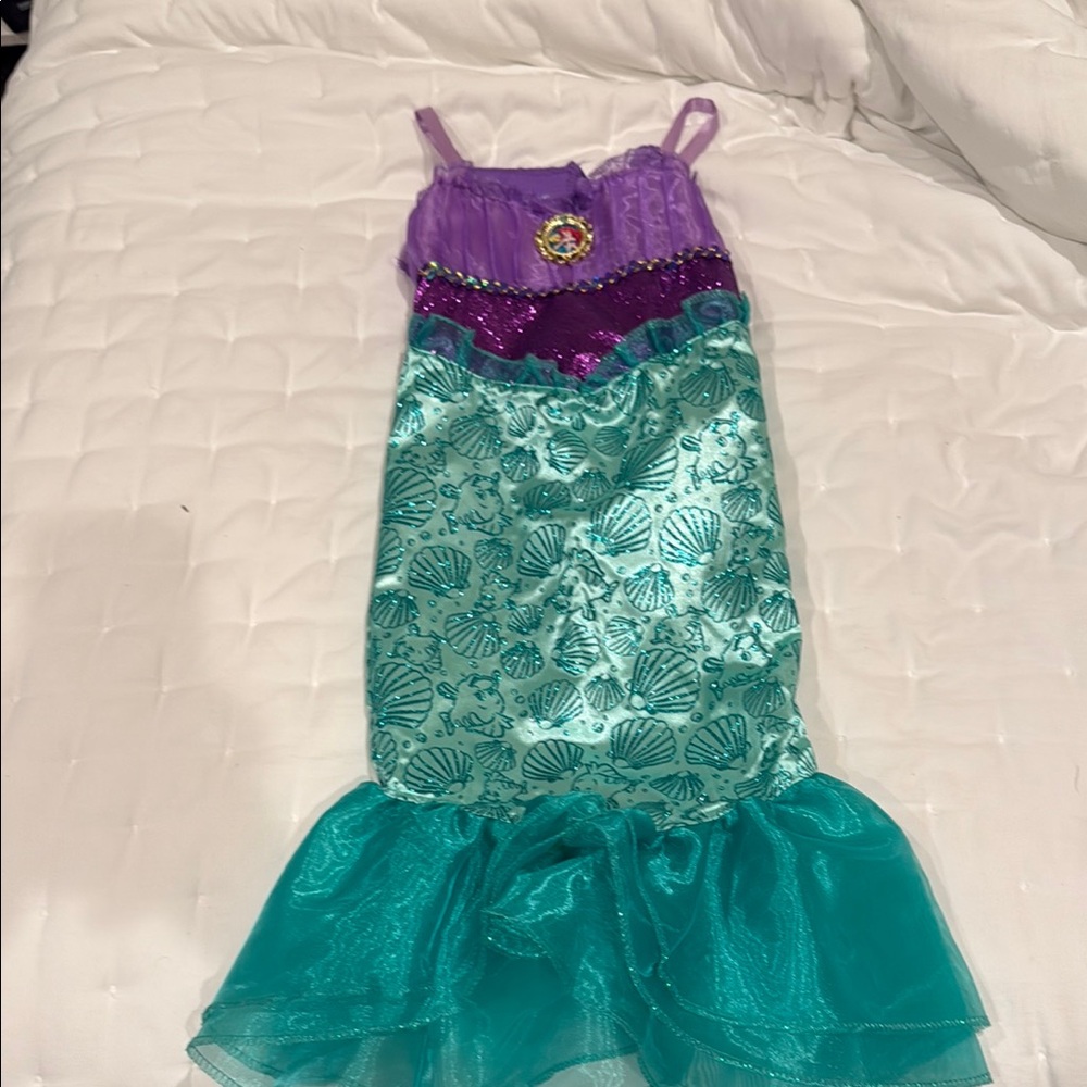 Mermaid Princess Kids Costume - Purple and Teal